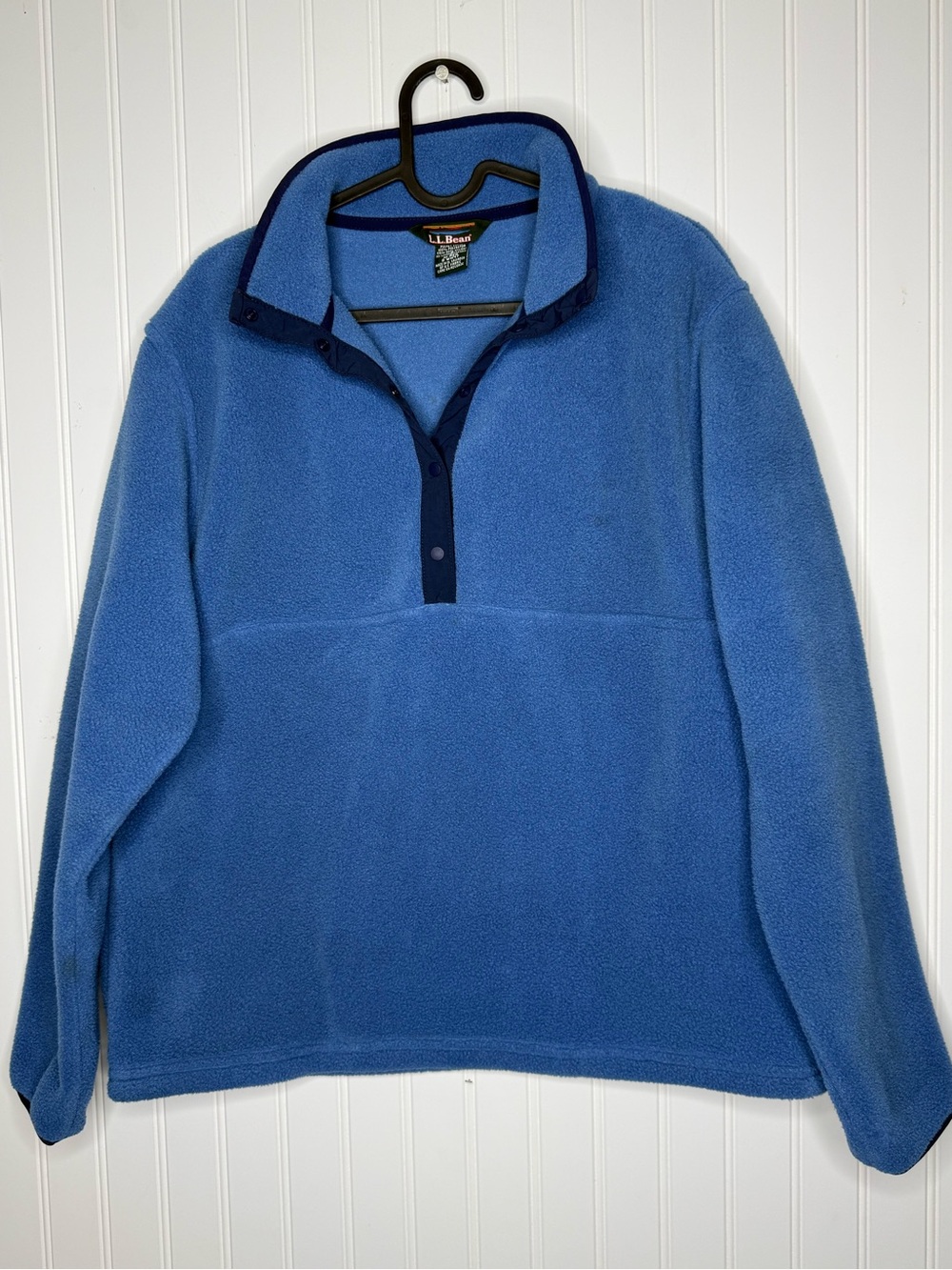 Vintage LL Bean T Snap Pullover Sweater with Pockets Women’s Size Medium Regular